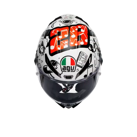 PISTA GP RR GUEVARA MOTEGI 2022 (LIMITED EDITION ) - MOTORBIKE FULL FACE HELMET E2206 DOT