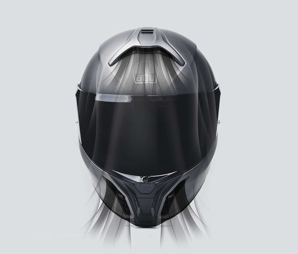 Casco Modulare AGV Tourmodular Nero-Grigio - Adesso 24% di risparmio