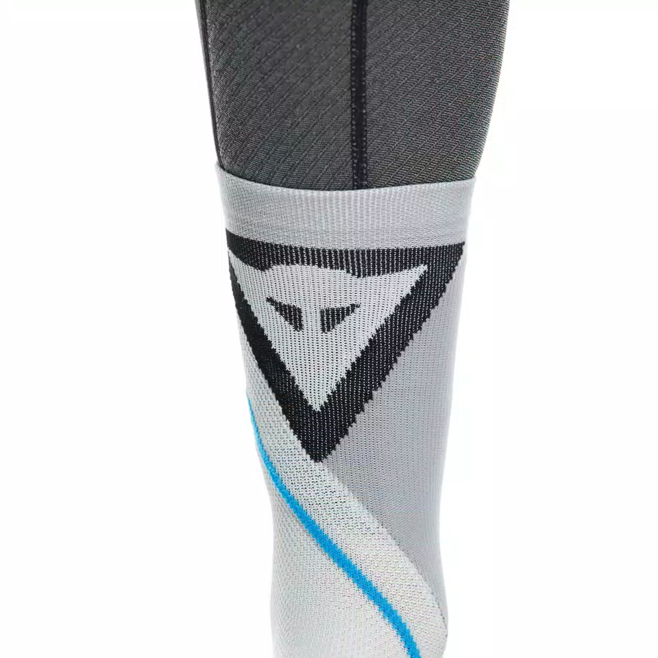 MOTORCYCLE TECHNICAL SOCKS - MID - BLACK/BLUE - 5