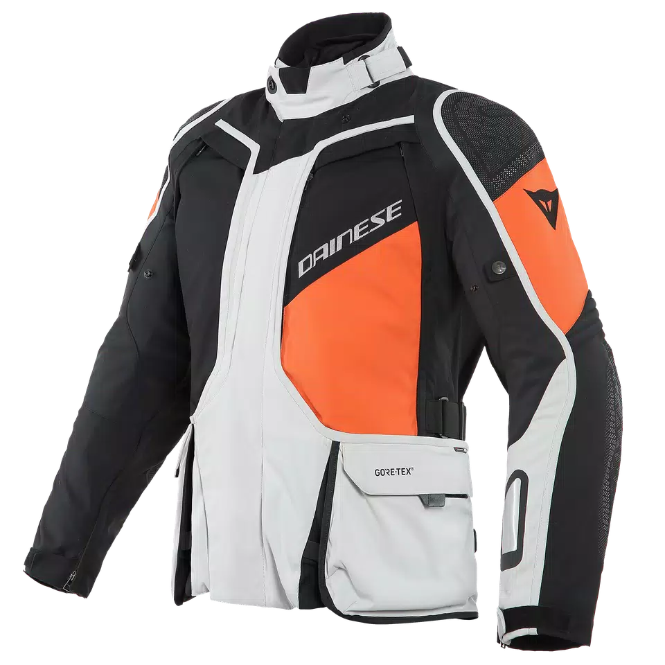 D-EXPLORER 2 GORE-TEX JACKET - GLACIER-GRAY/ORANGE/BLACK - 1