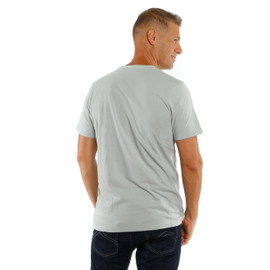 PADDOCK TRACK T-SHIRT GLACIER-GRAY/WHITE- Casual Wear