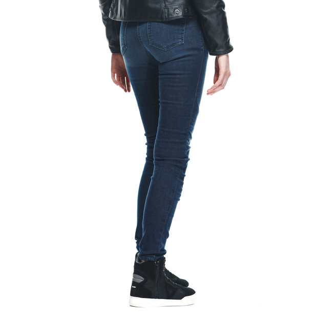 denim-brushed-skinny-jeans-moto-donna-blue image number 5