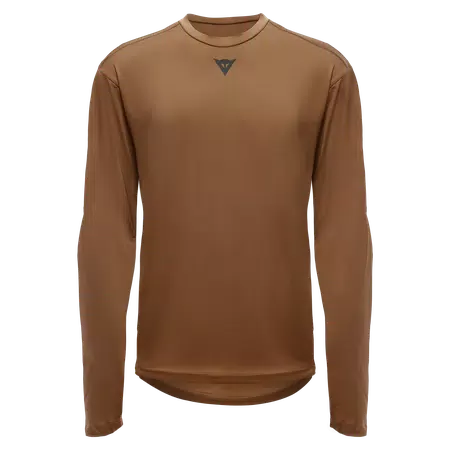 HG ROX JERSEY LS - MEN'S LONG SLEEVE BIKE T-SHIRT - BROWN - 1