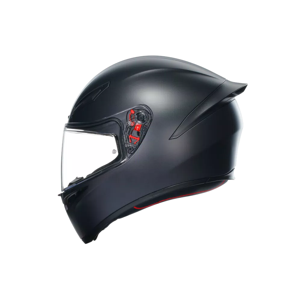 K1 S MATT BLACK - MOTORBIKE FULL FACE HELMET E2206 -  - 4