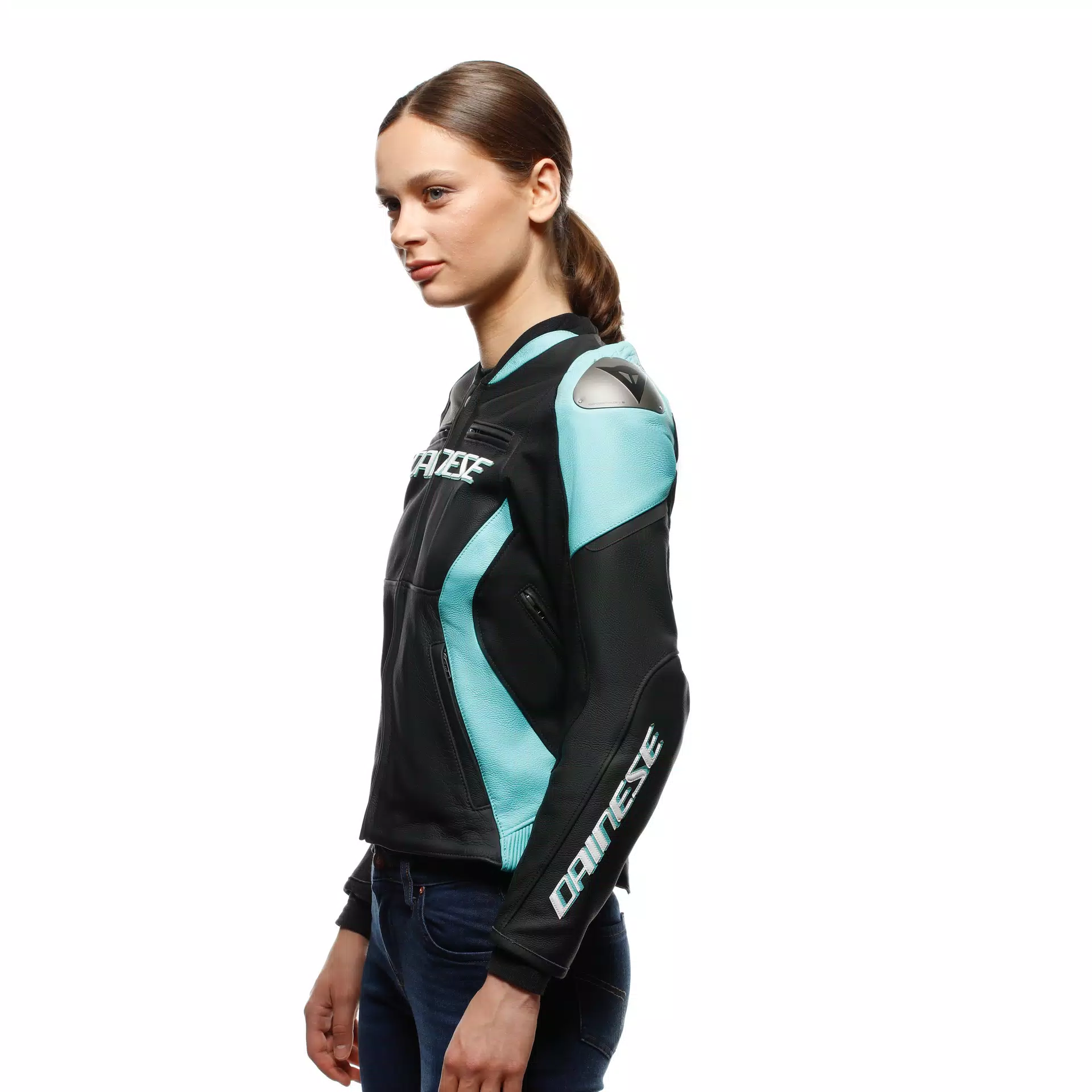 RACING 5 - WOMEN'S LEATHER MOTORCYCLE JACKET