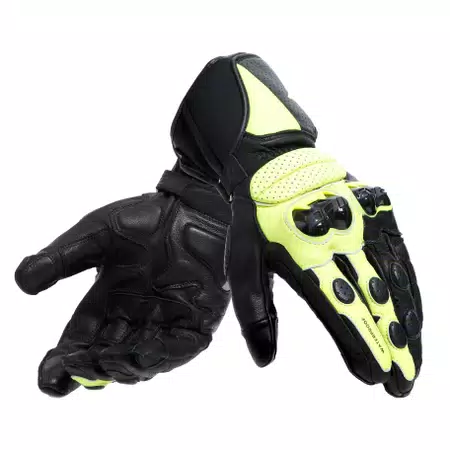 IMPETO D-DRY GLOVES - BLACK/FLUO-YELLOW - 5