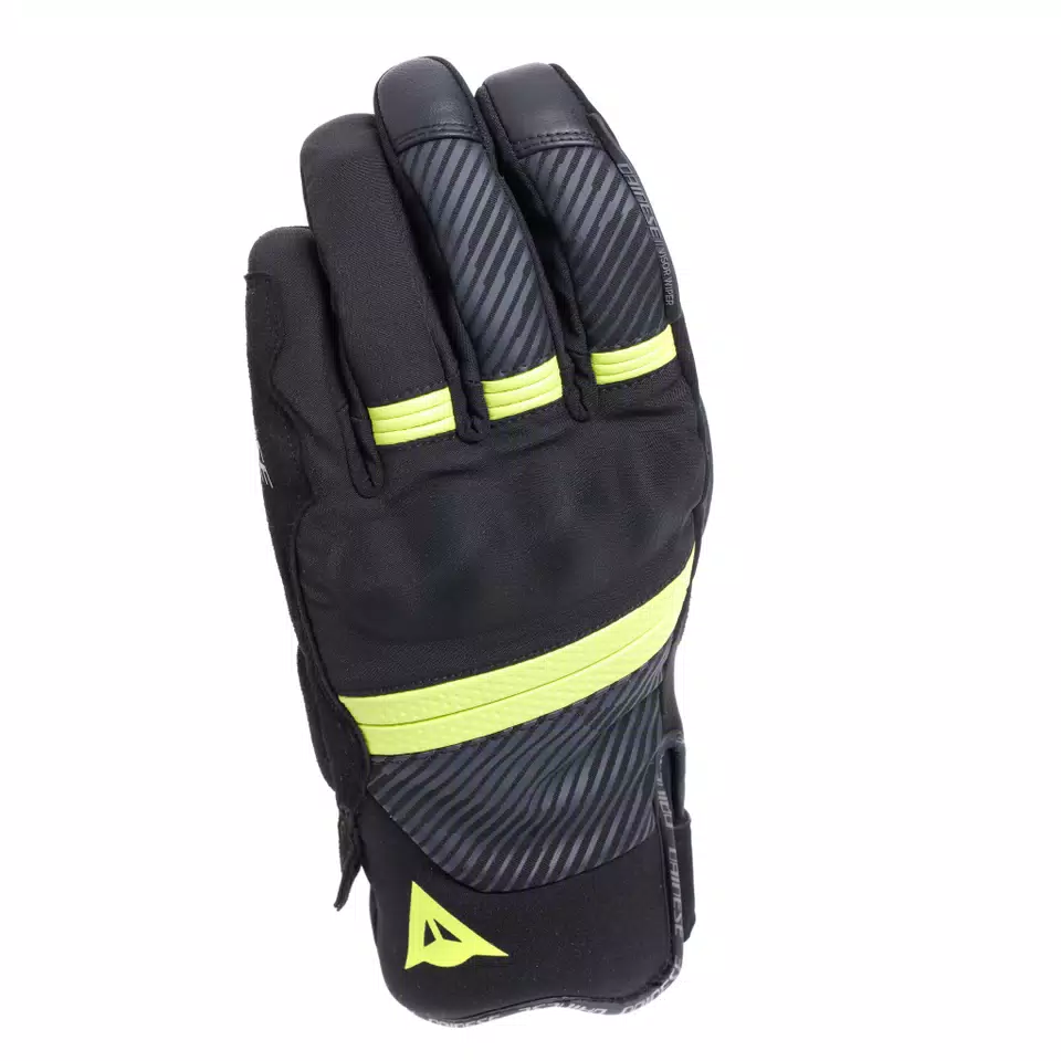 FULMINE D-DRY GLOVES - BLACK/YELLOW FLUO/DARK GREY - 8