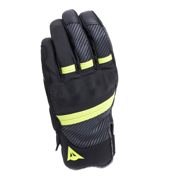 fulmine-d-dry-gloves-black-yellow-fluo-dark-grey image number 7