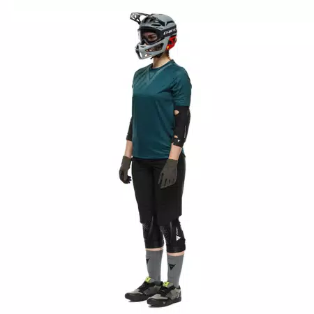 HG AER JERSEY SS - MAGLIA BICI MANICHE CORTE DONNA - DEEP GREEN - 4