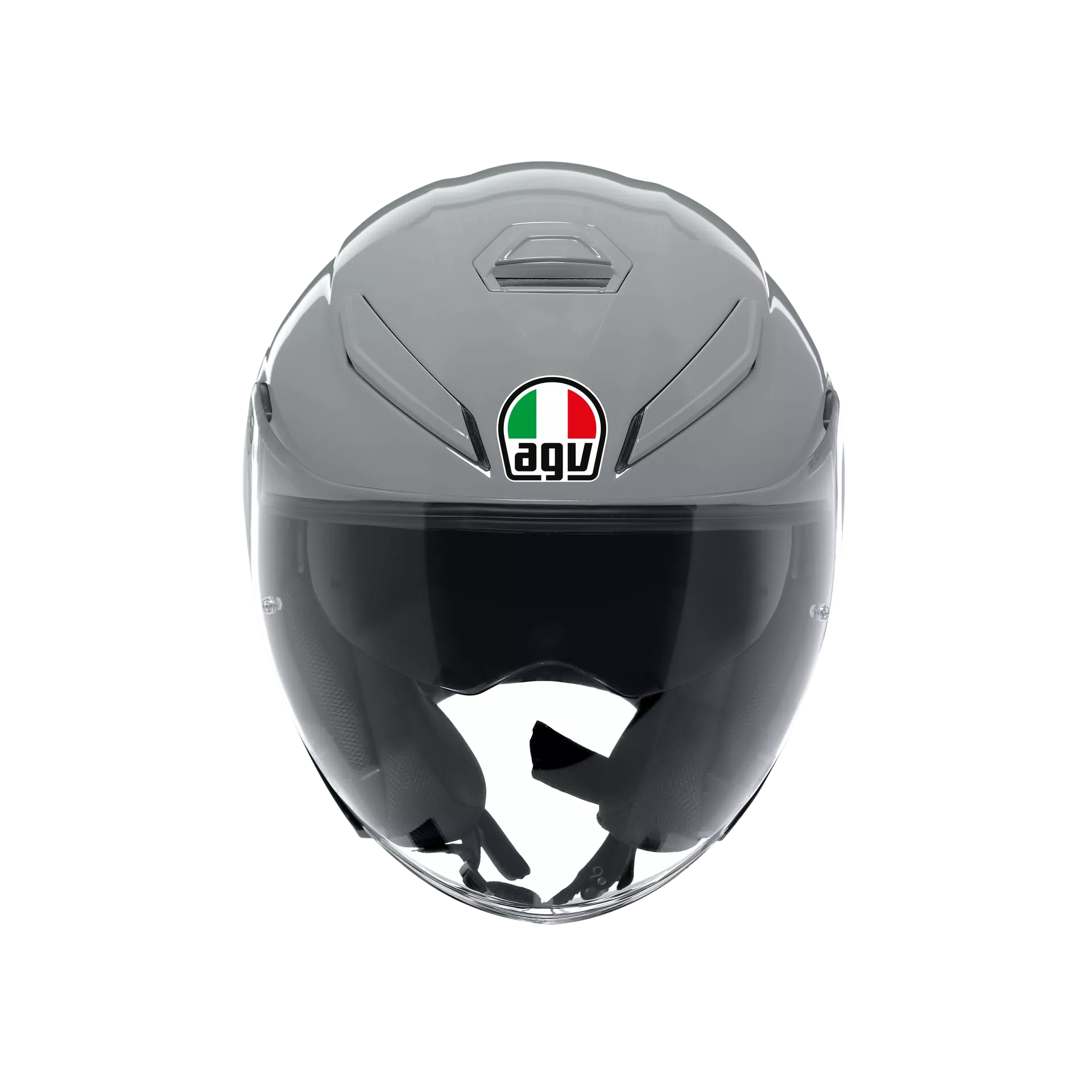 K5 JET EVO MONO NARDO GREY - MOTORRAD JET-HELM E2206