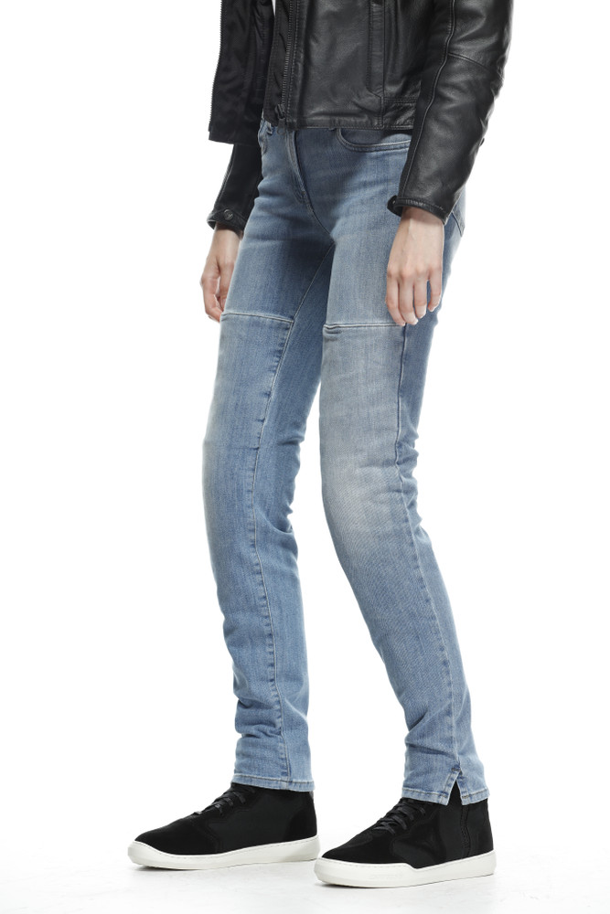 DENIM STONE SLIM LADY TEX PANTS | Dainese