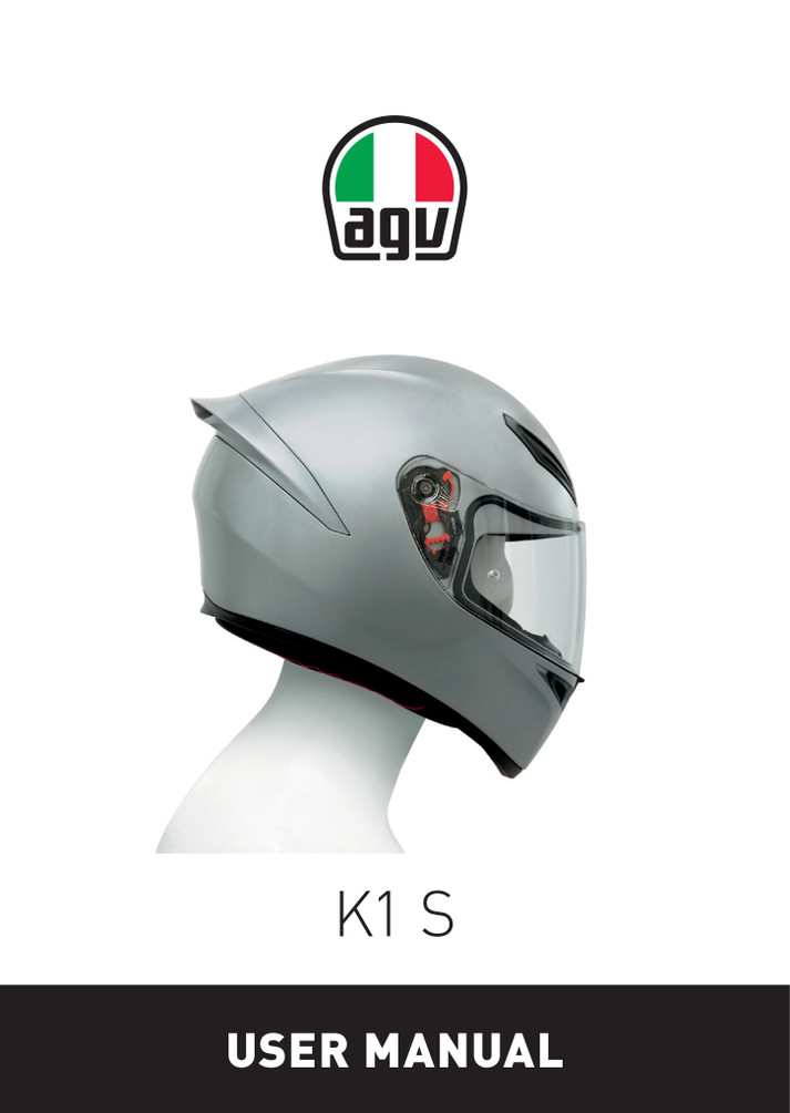 AGV K1 Plain  Free Delivery & 5 Years Warranty