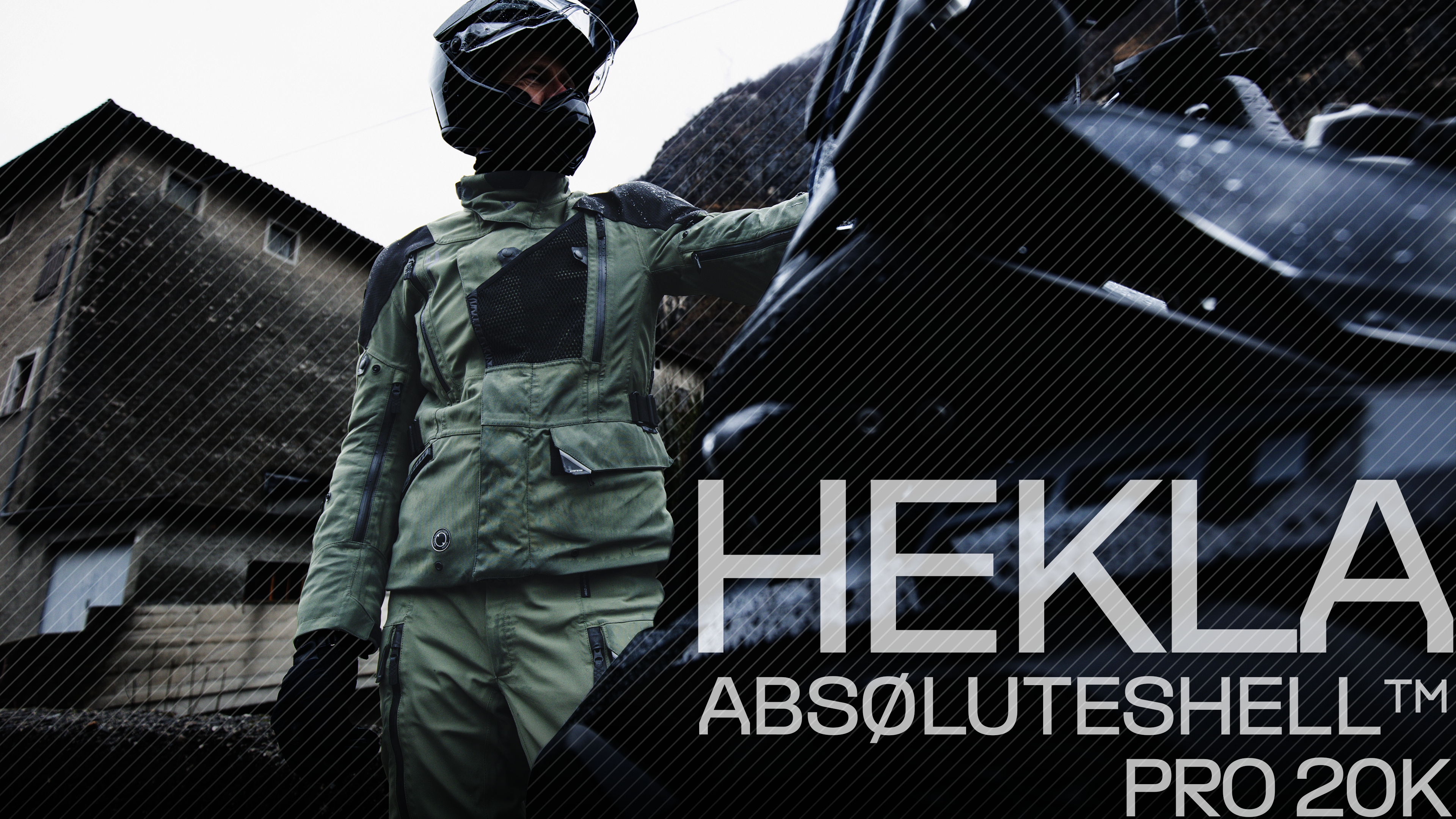 HEKLA ABSOLUTESHELL™ PRO 20K - MEN'S WATERPROOF MOTORCYCLE PANTS