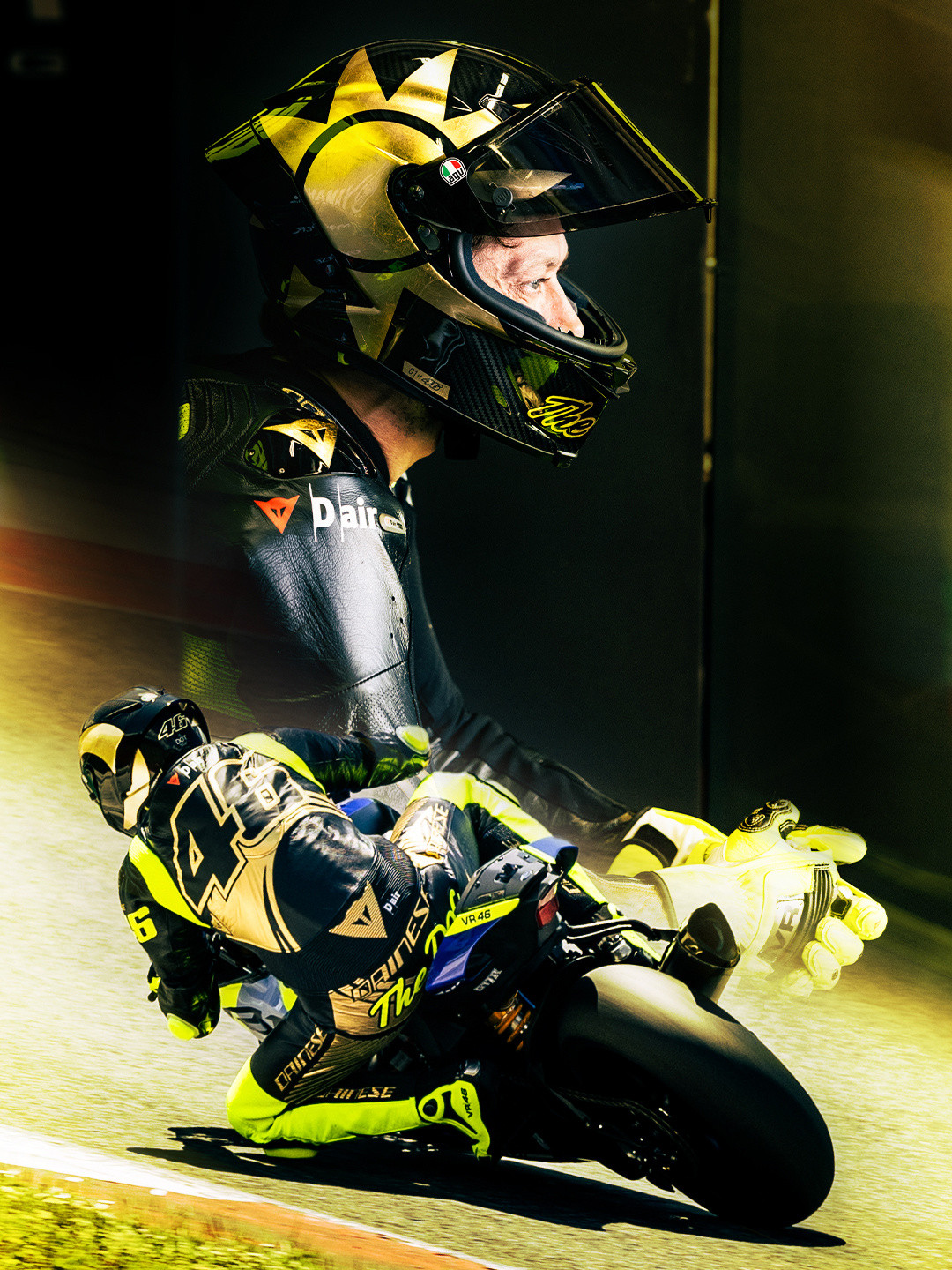 Limited Edition Soleluna Vale46 Suit | Dainese