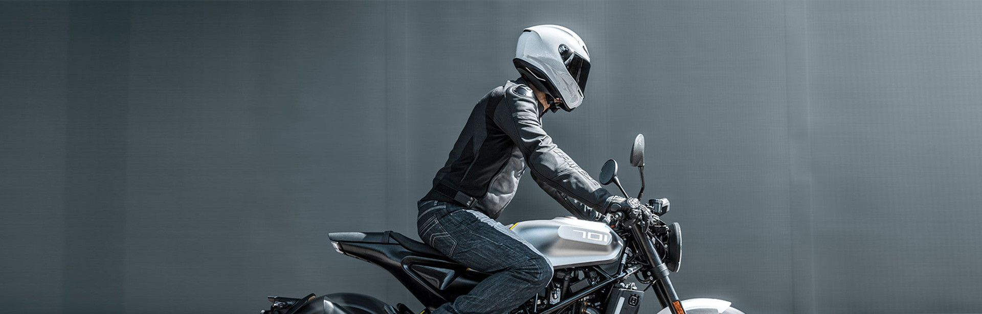 motorcycle helmets and jackets