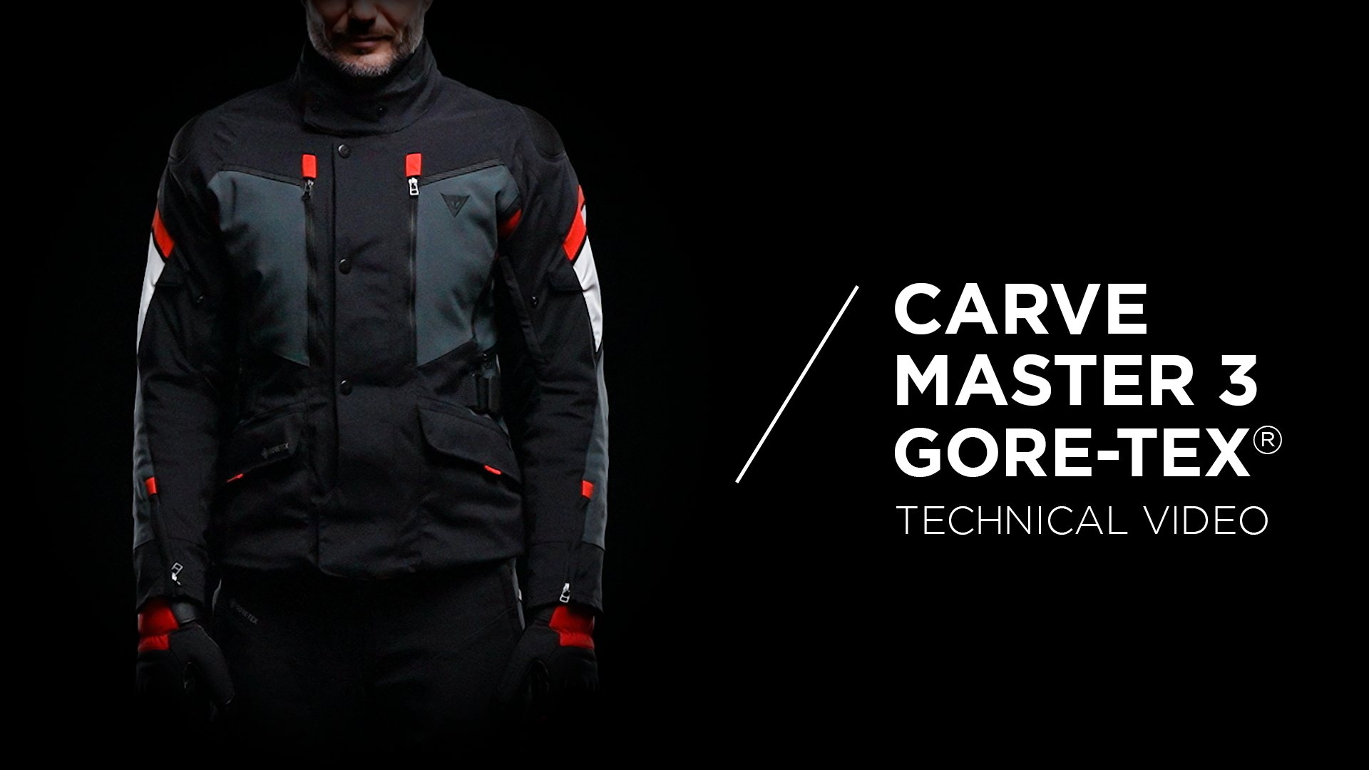 CARVE MASTER 3 GORE-TEX® - MEN'S WATERPROOF MOTORCYCLE CARVE MASTER 3 GORE-TEX® - MEN'S WATERPROOF MOTORCYCLE