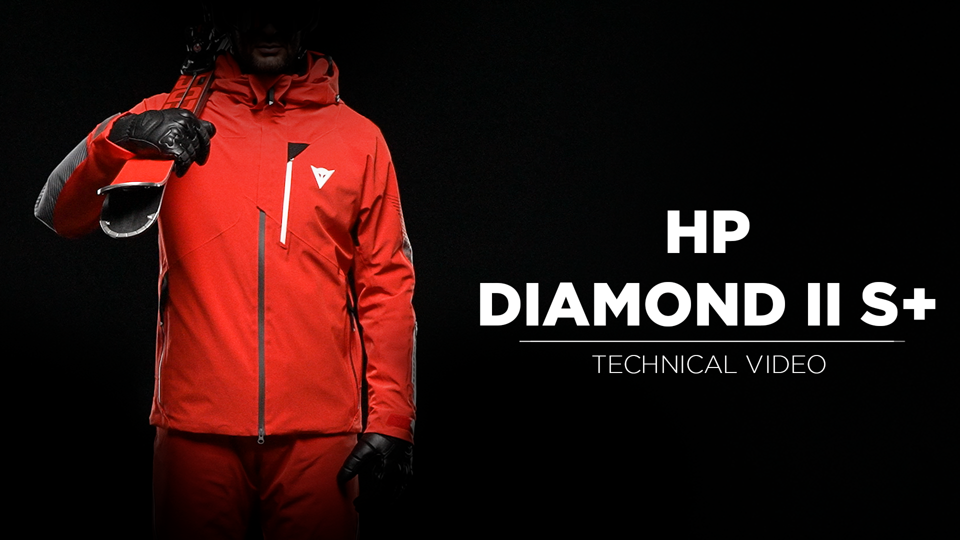 HP DIAMOND II S+ | BLACK/BLACK | Dainese HP DIAMOND II S+ | BLACK/BLACK | Dainese