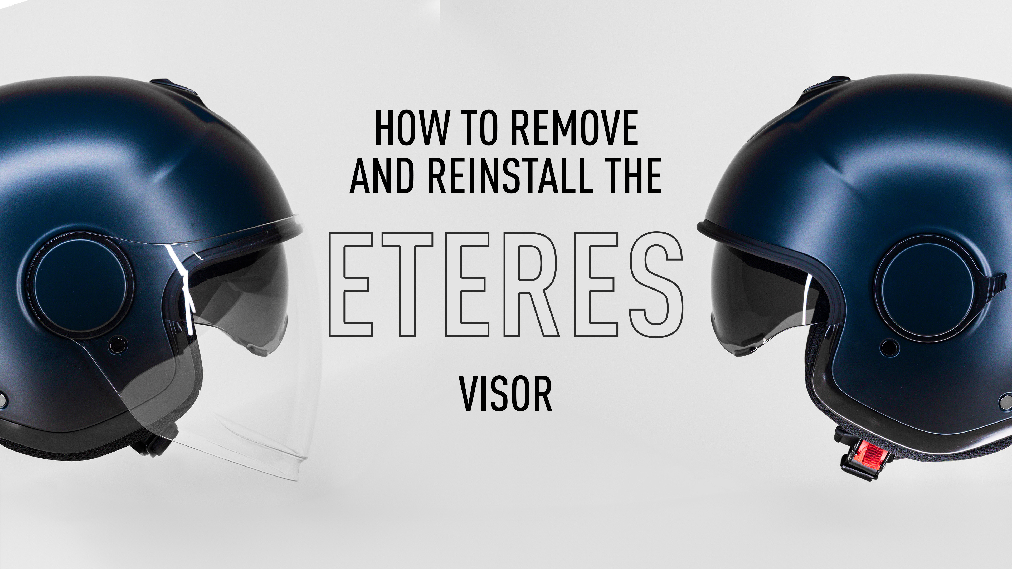 agv helmet visor removal K1, K1 S, K3 SV, K5, K5 S, Compact ST How To Change An AGV
