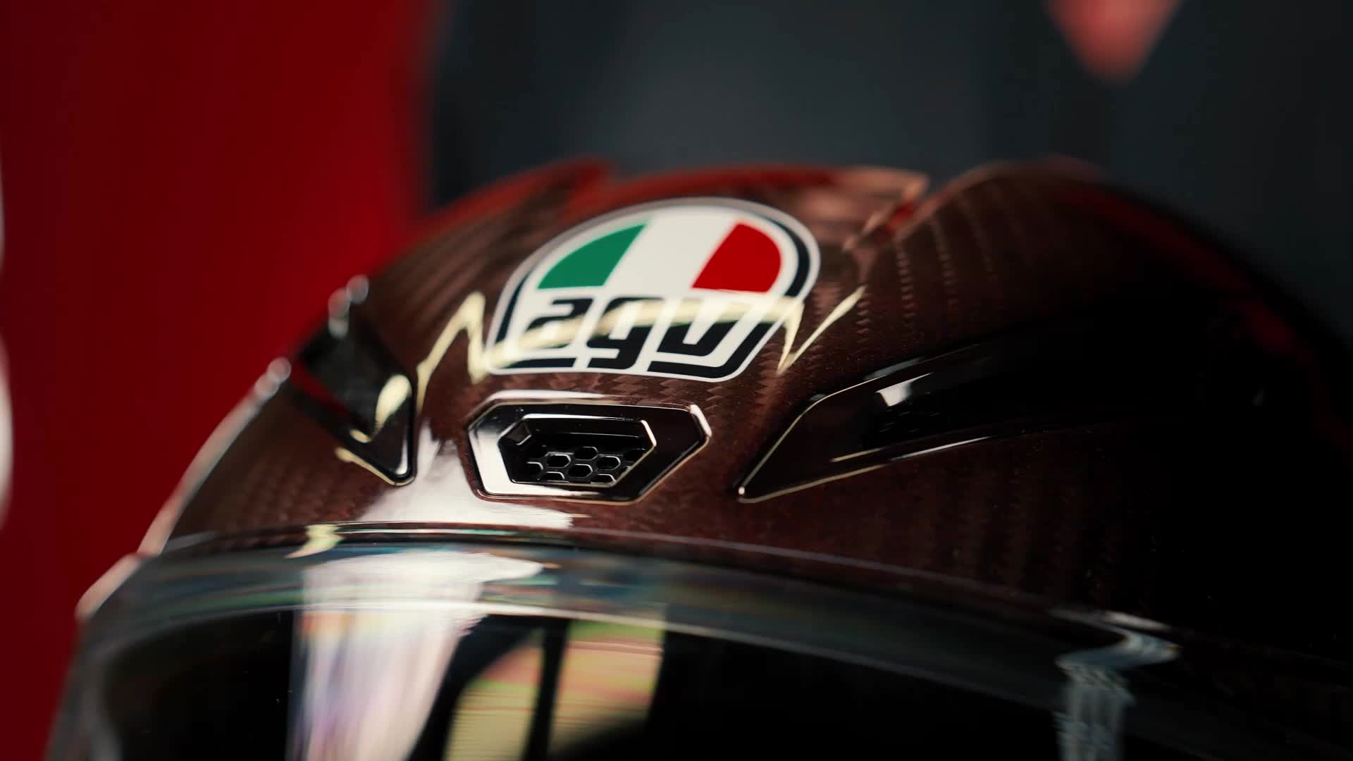 PISTA GP RR MONO IRIDIUM CARBON - MOTORBIKE FULL FACE HELMET E2206