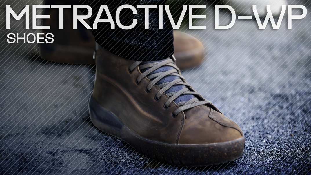 METRACTIVE D-WP - MEN'S WATERPROOF MOTORCYCLE SHOES | BROWN METRACTIVE D-WP - MEN'S WATERPROOF MOTORCYCLE SHOES | BROWN