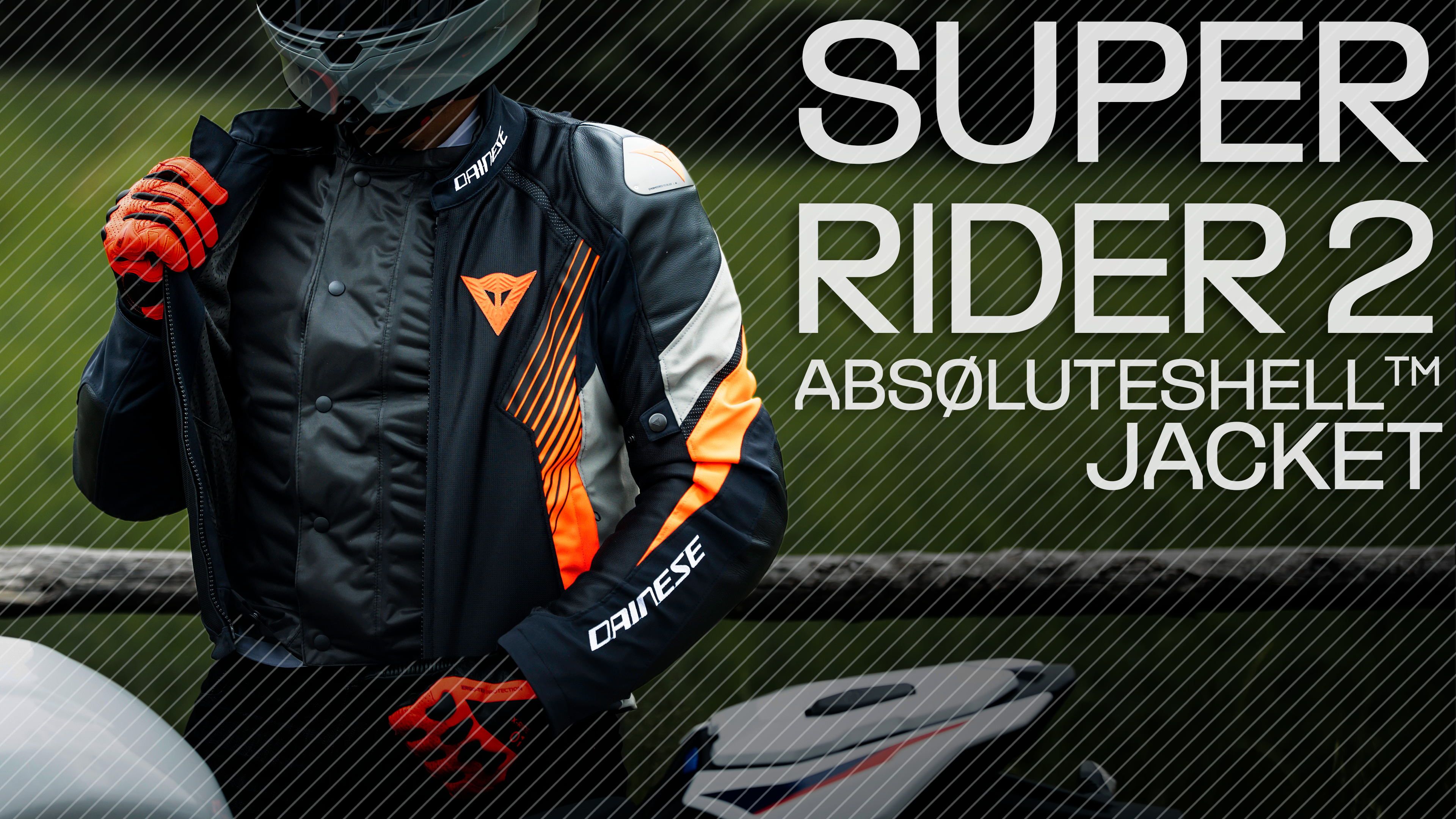 SUPER RIDER 2 ABSOLUTESHELL™ - MEN'S WATERPROOF MOTORCYCLE JACKET