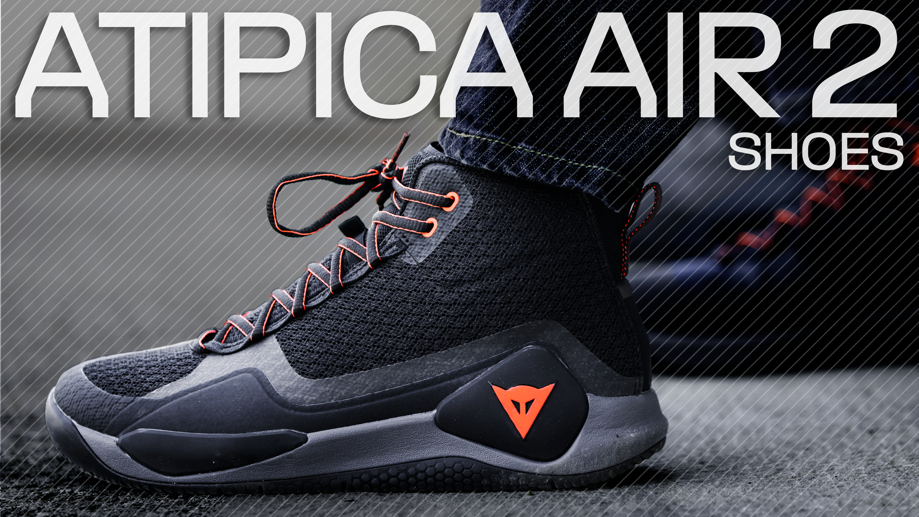ATIPICA AIR 2 - MEN'S SUMMER MOTORCYCLE SHOES IN FABRIC