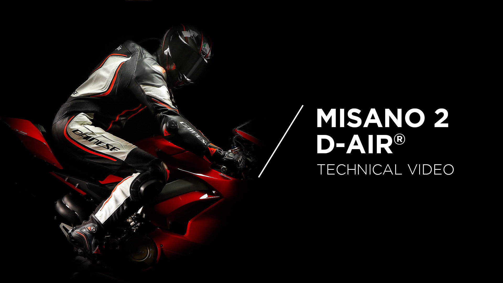 バイクウェア・装備 DAINESE MISANO 2 D-AIR PERF. 1PC SUIT MISANO 2 D-AIR PERF. 1PC SUIT | BLACK/BLACK/WHITE | Dainese