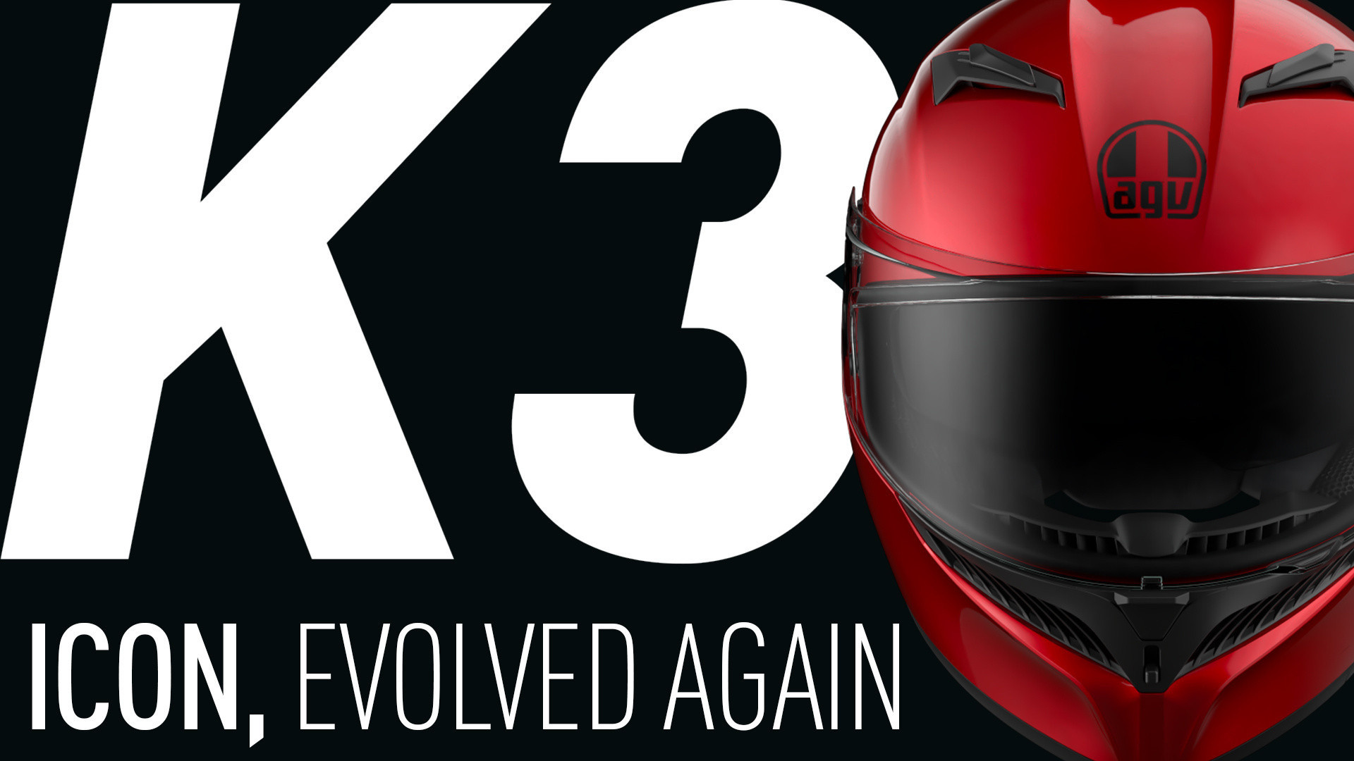 K3 DOT(E2206) - STRIGA BLACK/GREY/RED | AGV