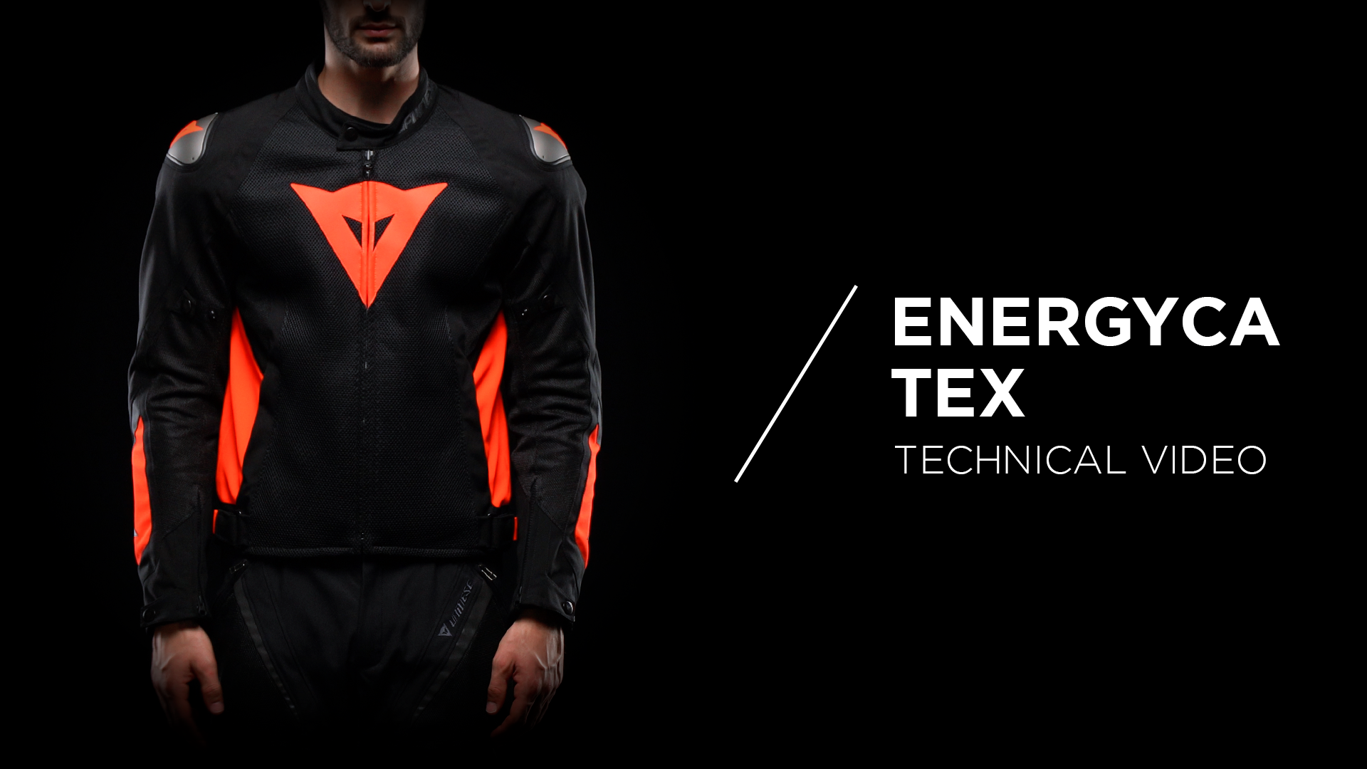 Dainese ENERGYCA AIR TEX JACKET サイズ48 OUTLAW TEX - MEN'S SUMMER MOTORCYCLE JACKET IN FABRIC