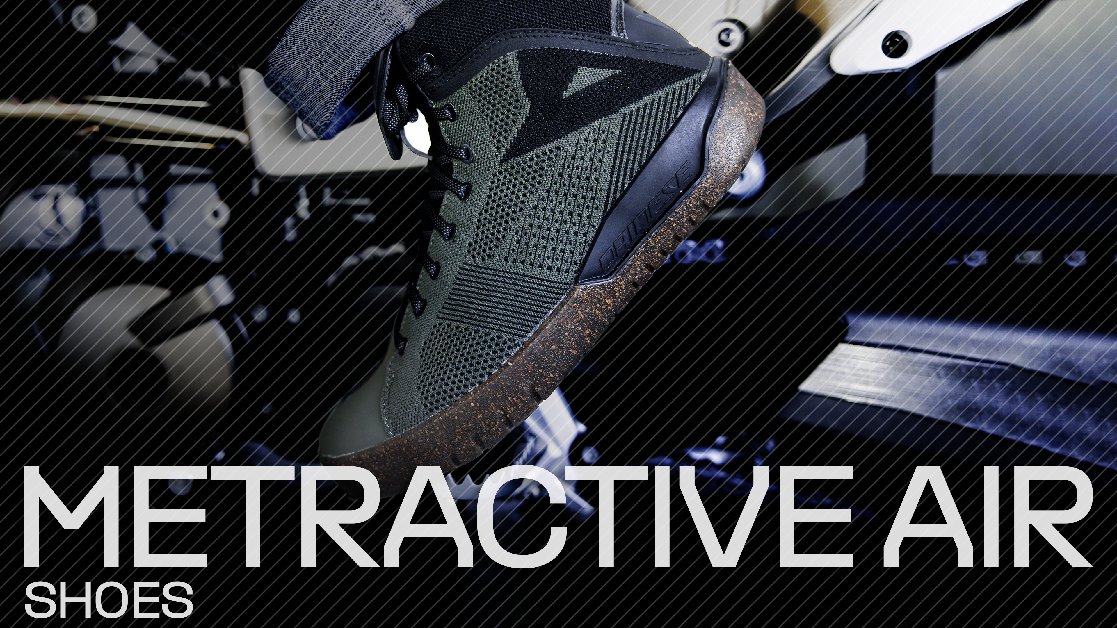 METRACTIVE AIR - MEN'S SUMMER MOTORCYCLE SHOES IN FABRIC