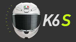 AGV K6 Lサイズ ヘルメット 純正スモークシールド付き agv K-6 (バイク用ヘルメット) 価格比較 - 価格.com